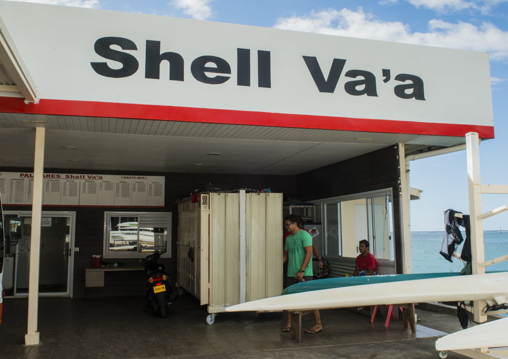 Shell Va'a à Tahiti, Polynésie française