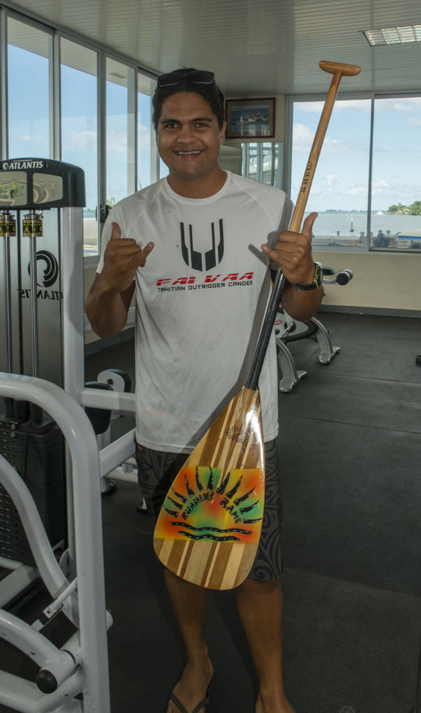 Kevin, passionné et champion de Va'a à Tahiti