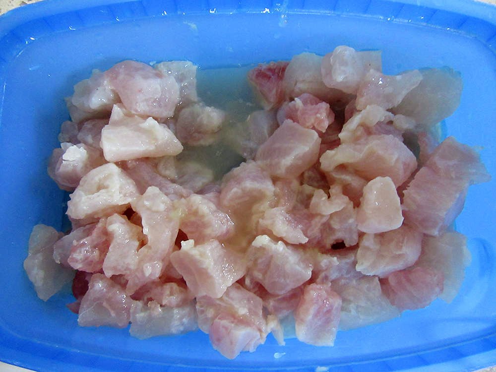 Le thon, ingrédient du poisson cru au lait de coco