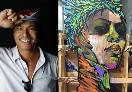 Komosulo, artiste peintre - Hommes de Polynésie