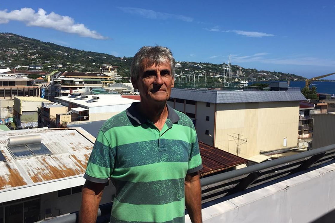 Jean, l’architecte-organisateur des championnats du monde de va’a 2018 à Pirae