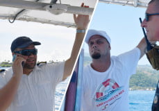 Vetearii-Flohr, sauveteur en mer sur l'île de Tahiti en Polynésie française