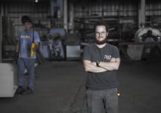 Simon Moriclet, directeur de la Chaudronnerie des chantiers naval du Pacifique Sud