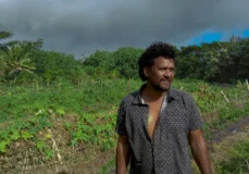 Geoffrey Tevaearai, agriculteur à Tahiti
