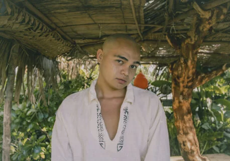 Tamatoa Teriierooiterai, jeune polynésien créateur et couturier