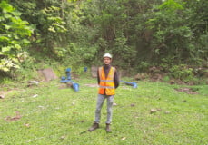Heimata Carles, ingénieur en génie de l’environnement en Polynésie française