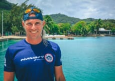 Philippe Calmels, professeur de sport à Raiatea