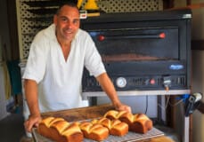 Benoit Babinger, boulanger à Raiatea Crédit : Gaëlle Poyade