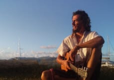 Benoit Hansen, de l'école de musique 'Upa 'Upa Raiatea