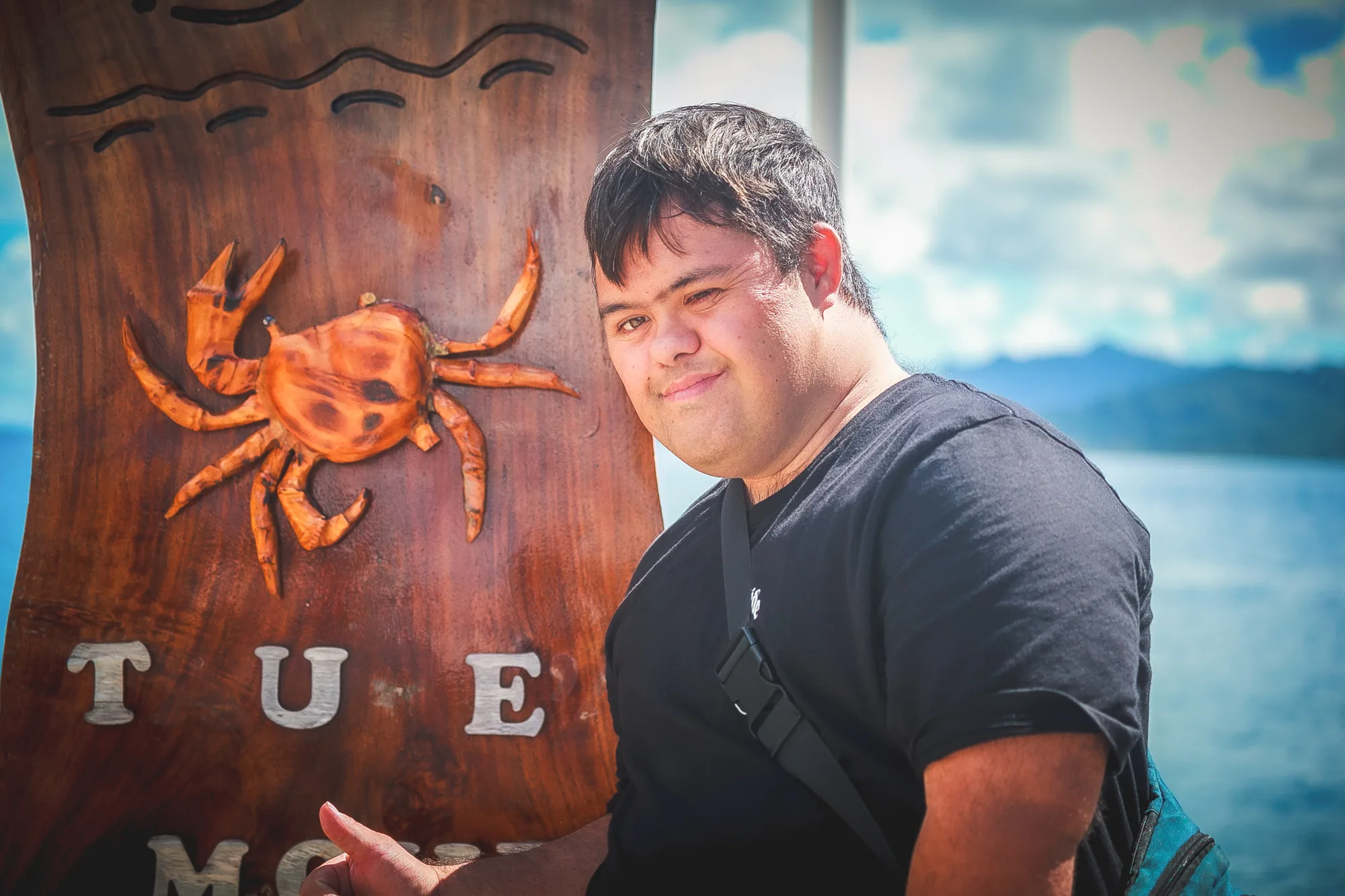 Naiki-Guilloux-Chevalier Hommes de Polynésie Trisomie 21 Raiatea