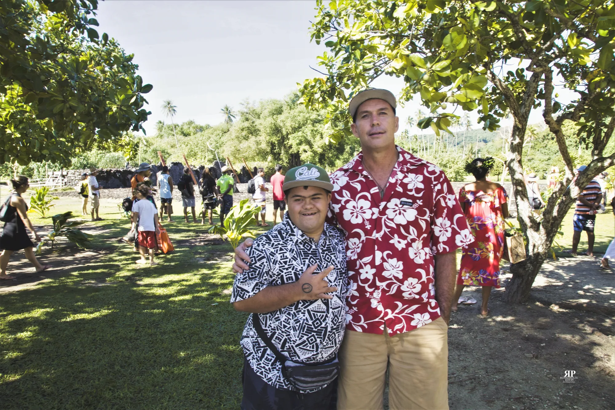 Naiki-Guilloux-Chevalier Hommes de Polynésie Trisomie 21 Raiatea