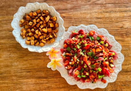 Recette rôti de boeuf thaï et ses patates douces aux épices