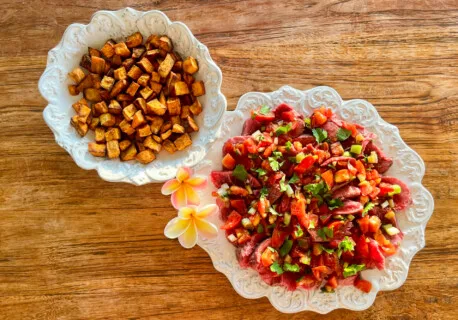 Recette rôti de boeuf thaï et ses patates douces aux épices