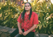 Ihirau Piton Président de l'association REO-UPF Hommes de polynésie Crédit : Cartouche Louise-Michèle, photographe professionnelle en Polynésie