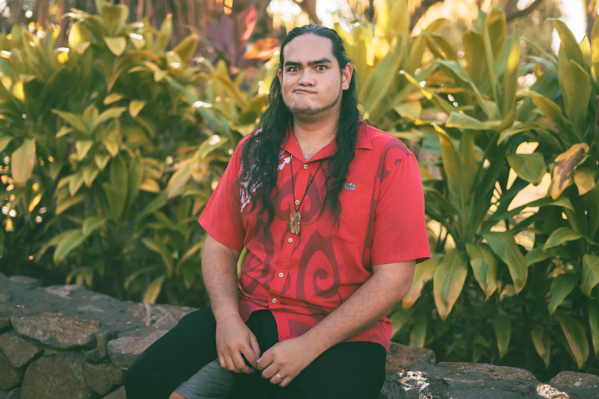 Ihirau Piton Président de l'association REO-UPF Hommes de polynésie Crédit : Cartouche Louise-Michèle, photographe professionnelle en Polynésie