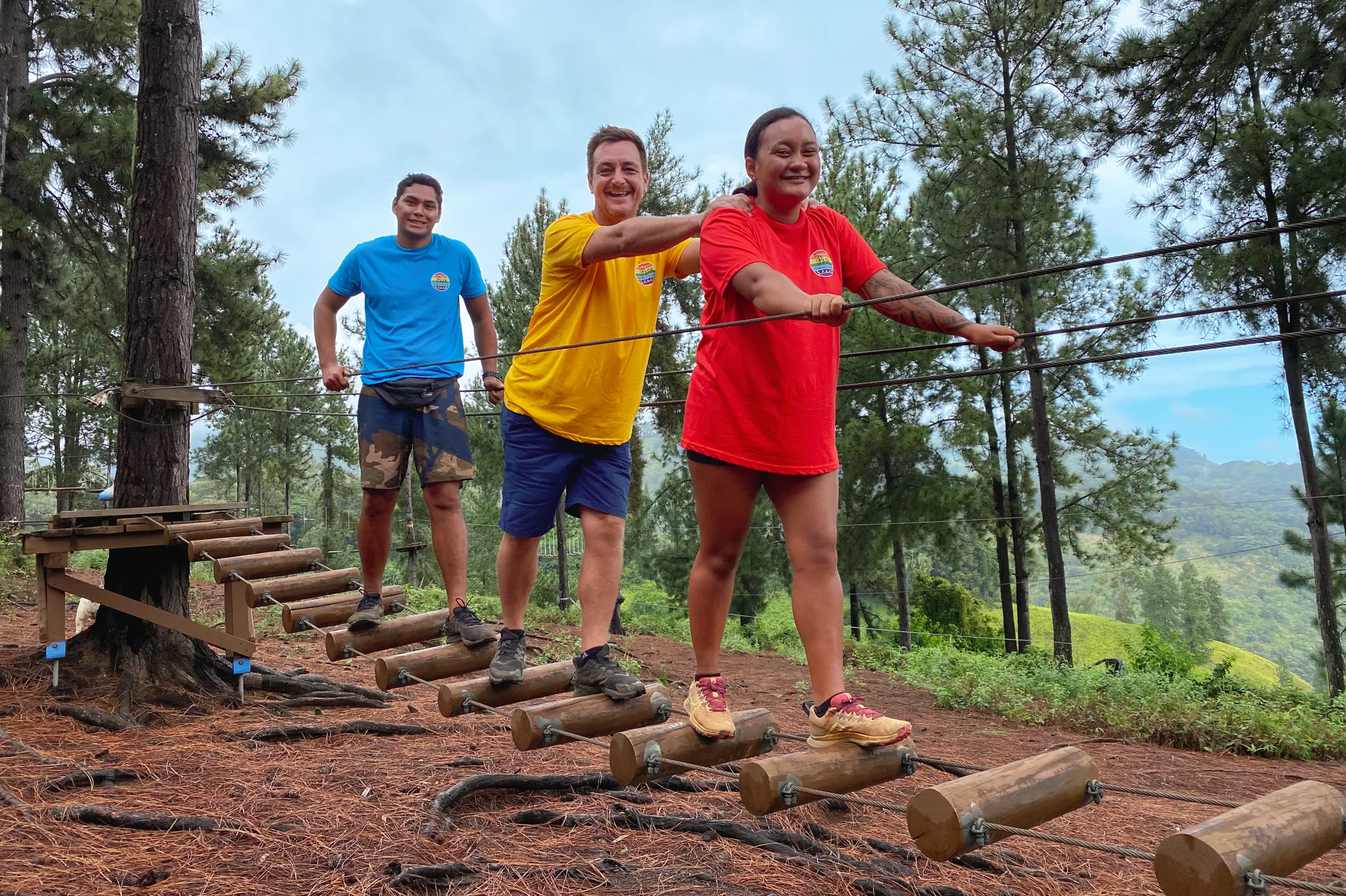 Manutea Gastambide du Rainbow Park, Tahiti