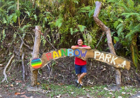Manutea Gastambide, Rainbow Park, Tahiti
