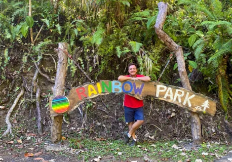 Manutea Gastambide, Rainbow Park, Tahiti
