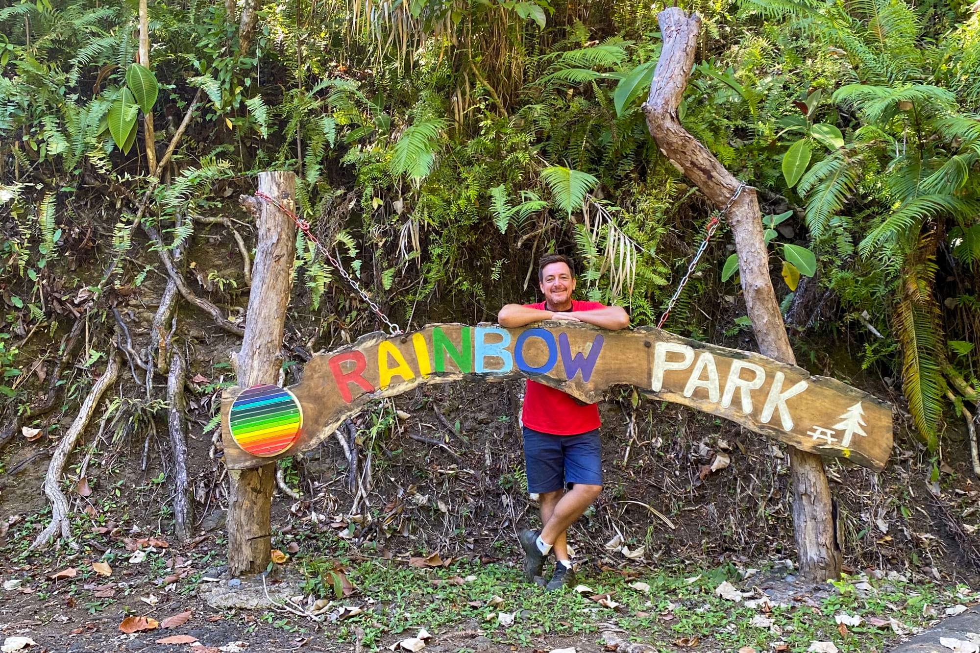 Manutea Gastambide, Rainbow Park, Tahiti