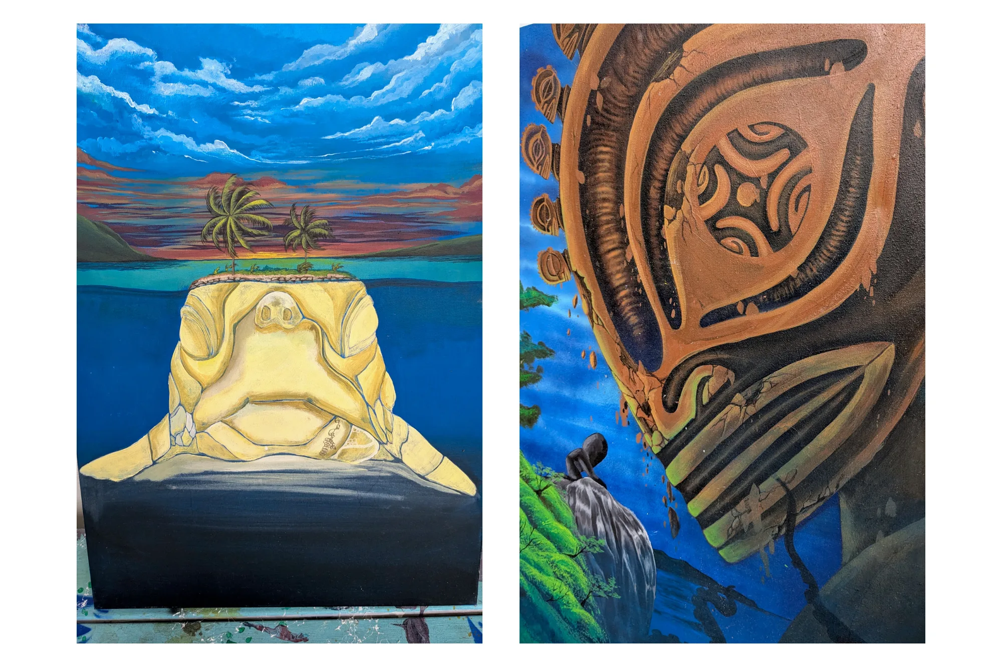 Pierre Motahi, entrepreneur et artiste polynésien