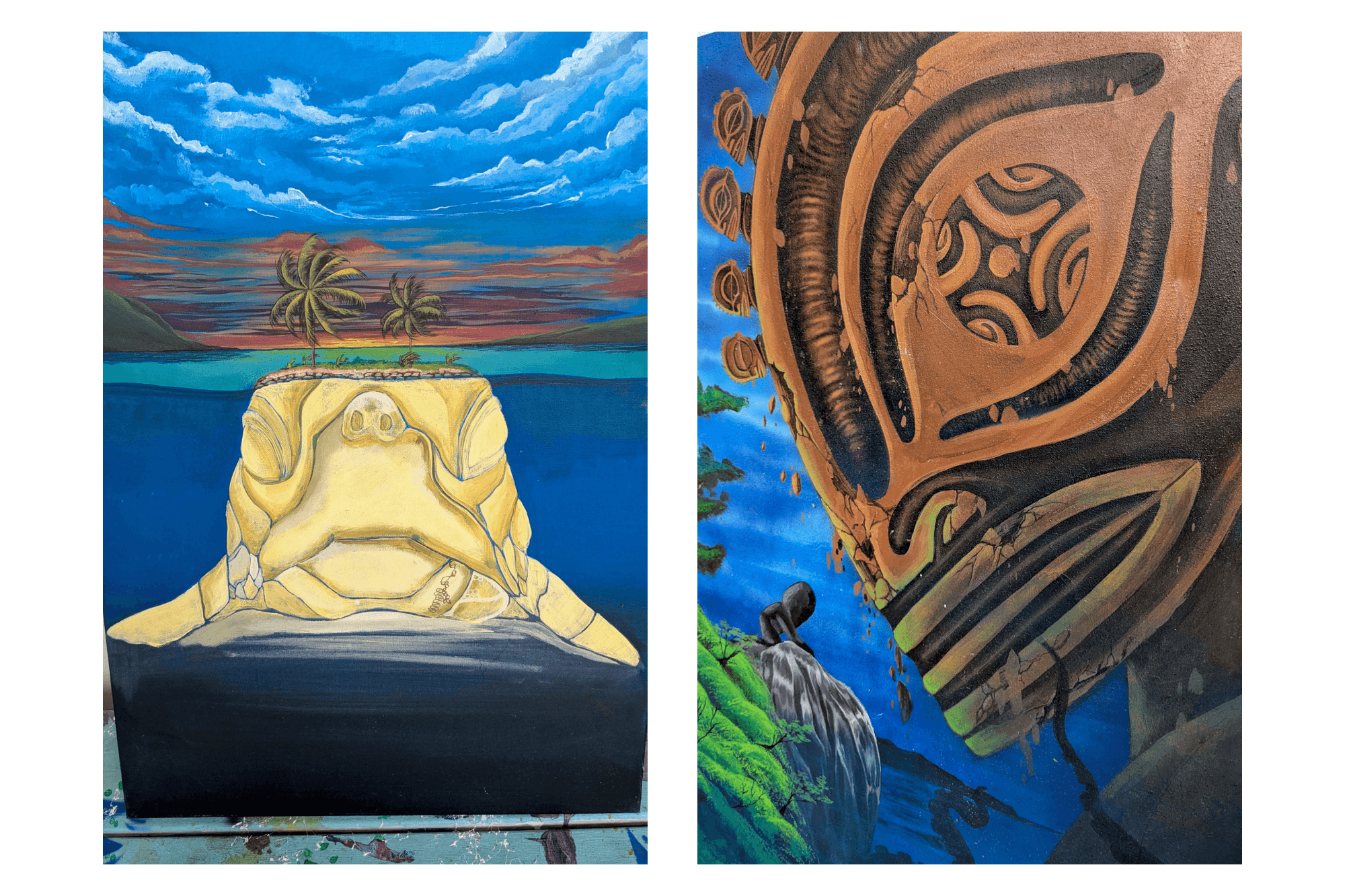 Pierre Motahi, entrepreneur et artiste polynésien