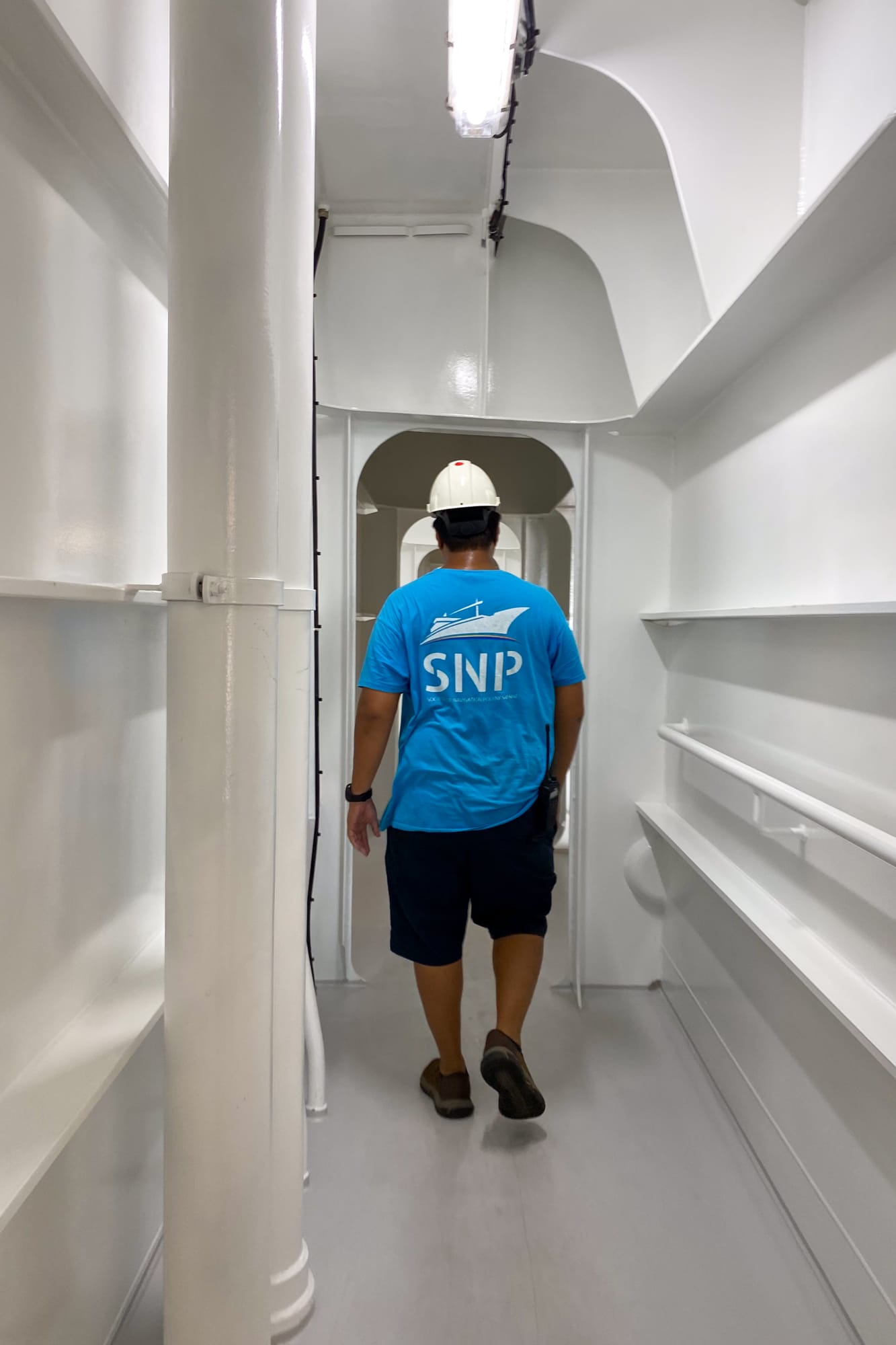 Rémi Cheong, capitaine de bateau à la SNP Tahiti