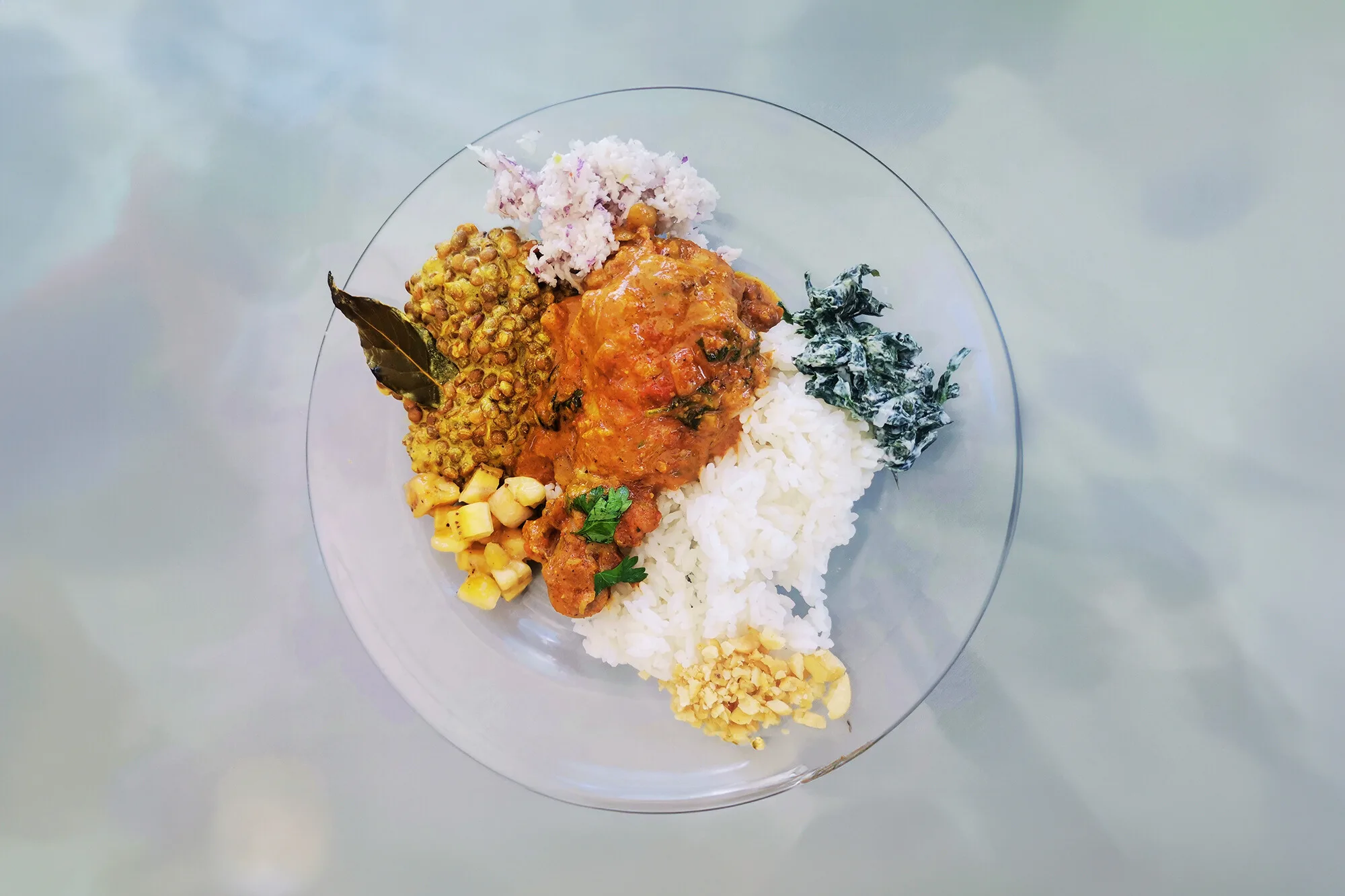 Recette dhal lentille pota et bananes