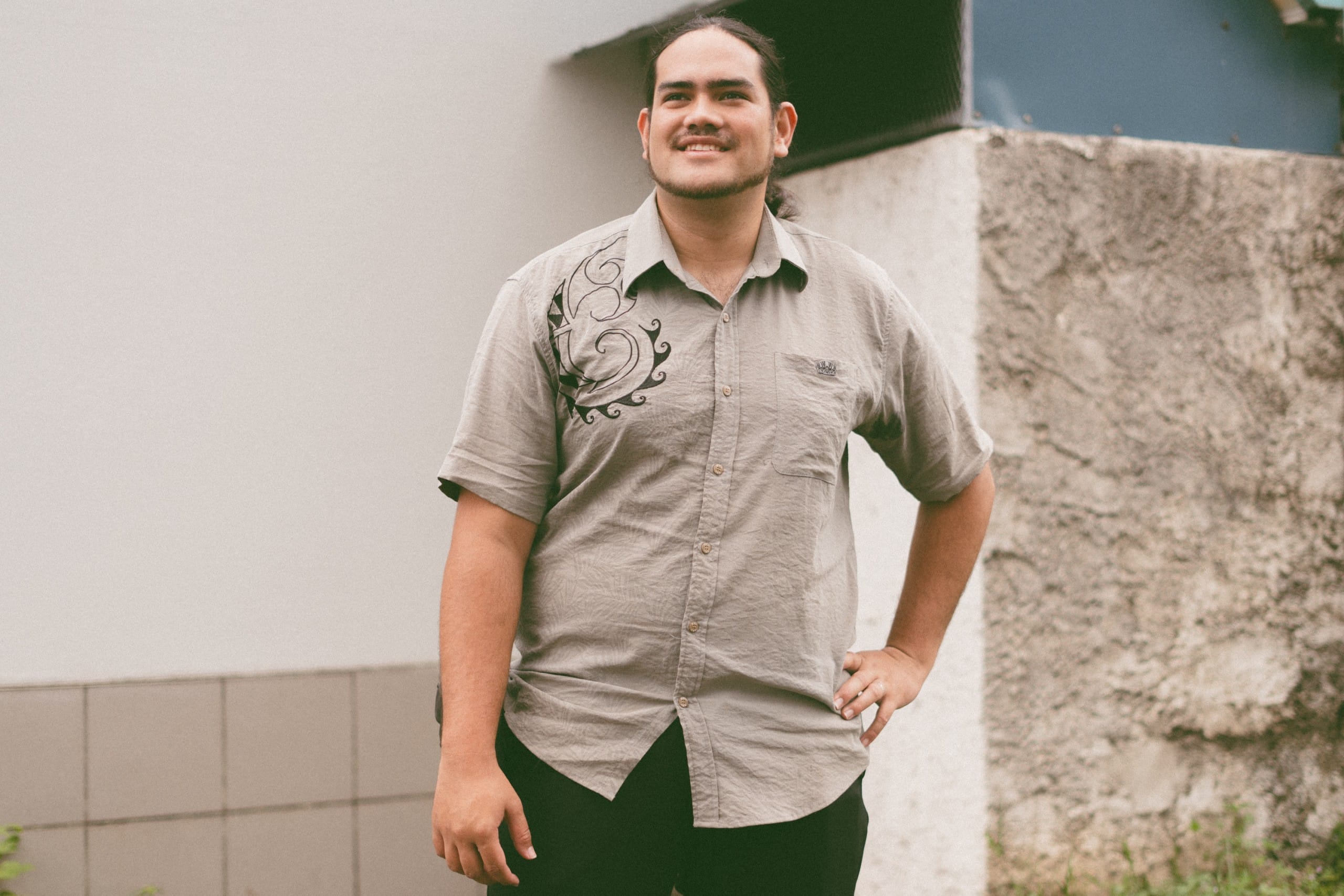 Ihirau Piton Hommes de Polynésie Crédit : Cartouche Louise-Michèle