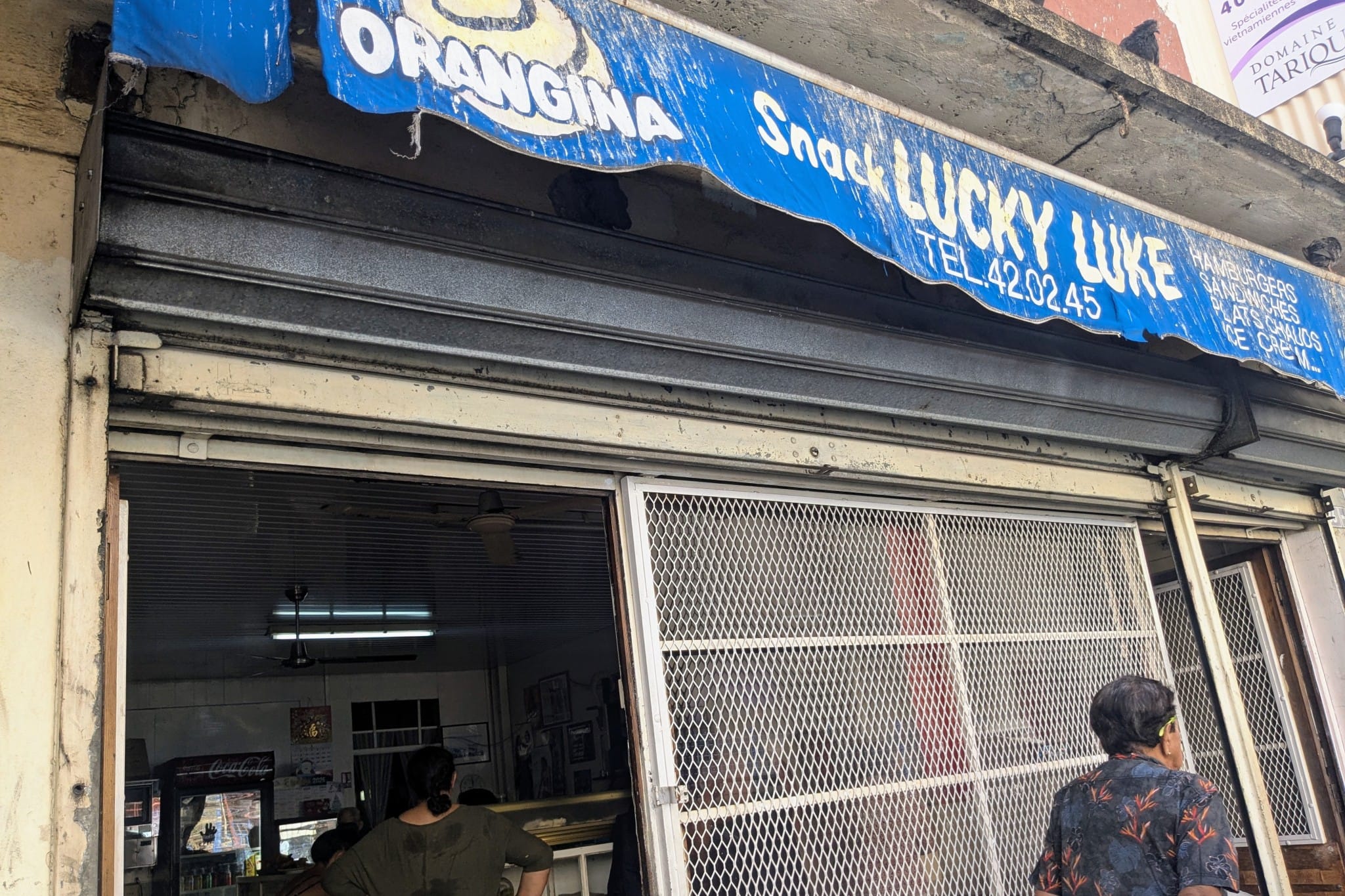 Luc Shan Snack Lucky Luke Papeete Hommes de Polynésie Crédit : Pauline Stasi