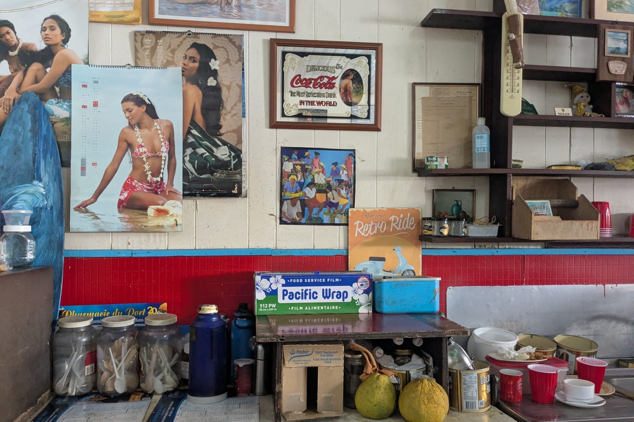 Luc Shan Snack Lucky Luke Papeete Hommes de Polynésie Crédit : Pauline Stasi