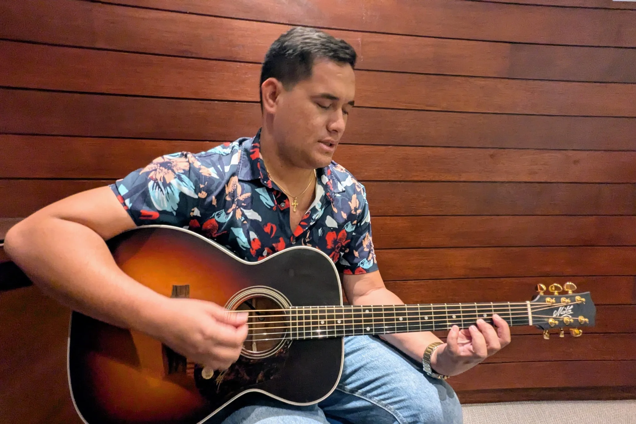 Teiho Tetoofa, musicien polynésien