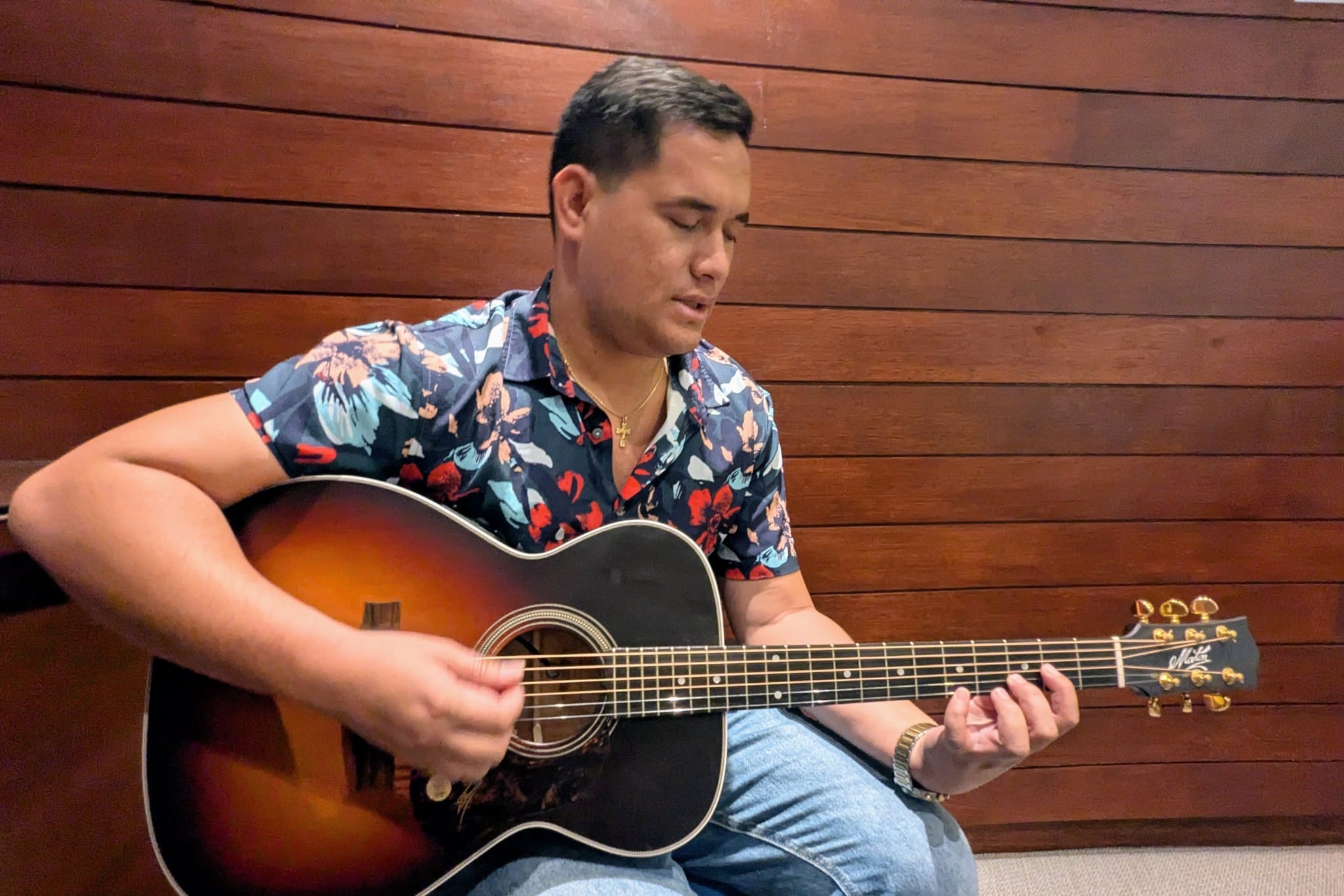 Teiho Tetoofa, musicien polynésien