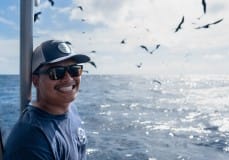 Temehani Chand, technicien spécialiste de la pêche en Polynésie française Credit : Theo Guillaume