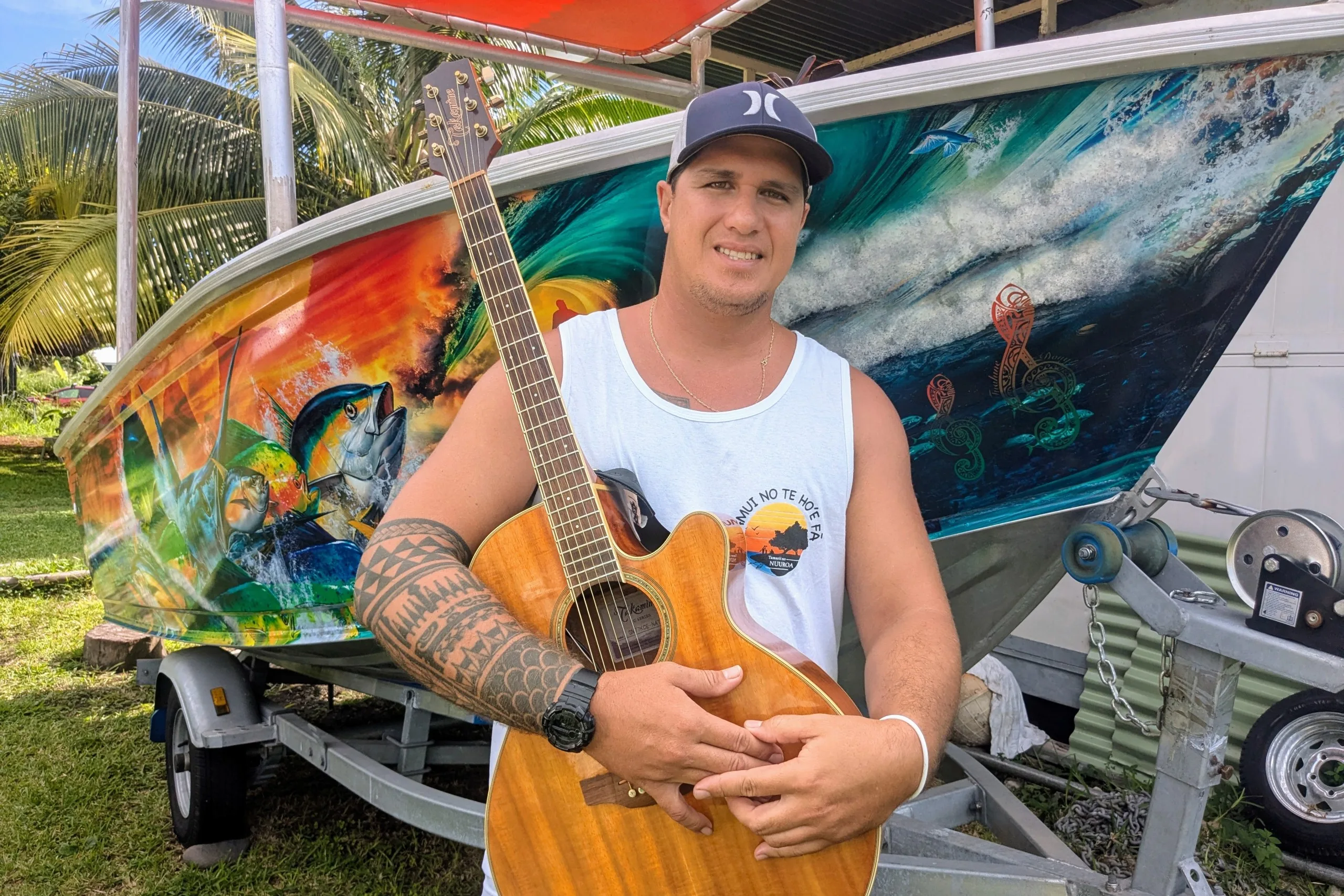 Douglas Tuahine Hommes de Polynésie