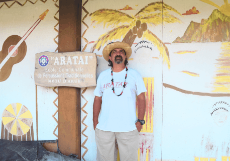 Poehei Temaiana École ARATAI Musicien Hommes de Polynesie