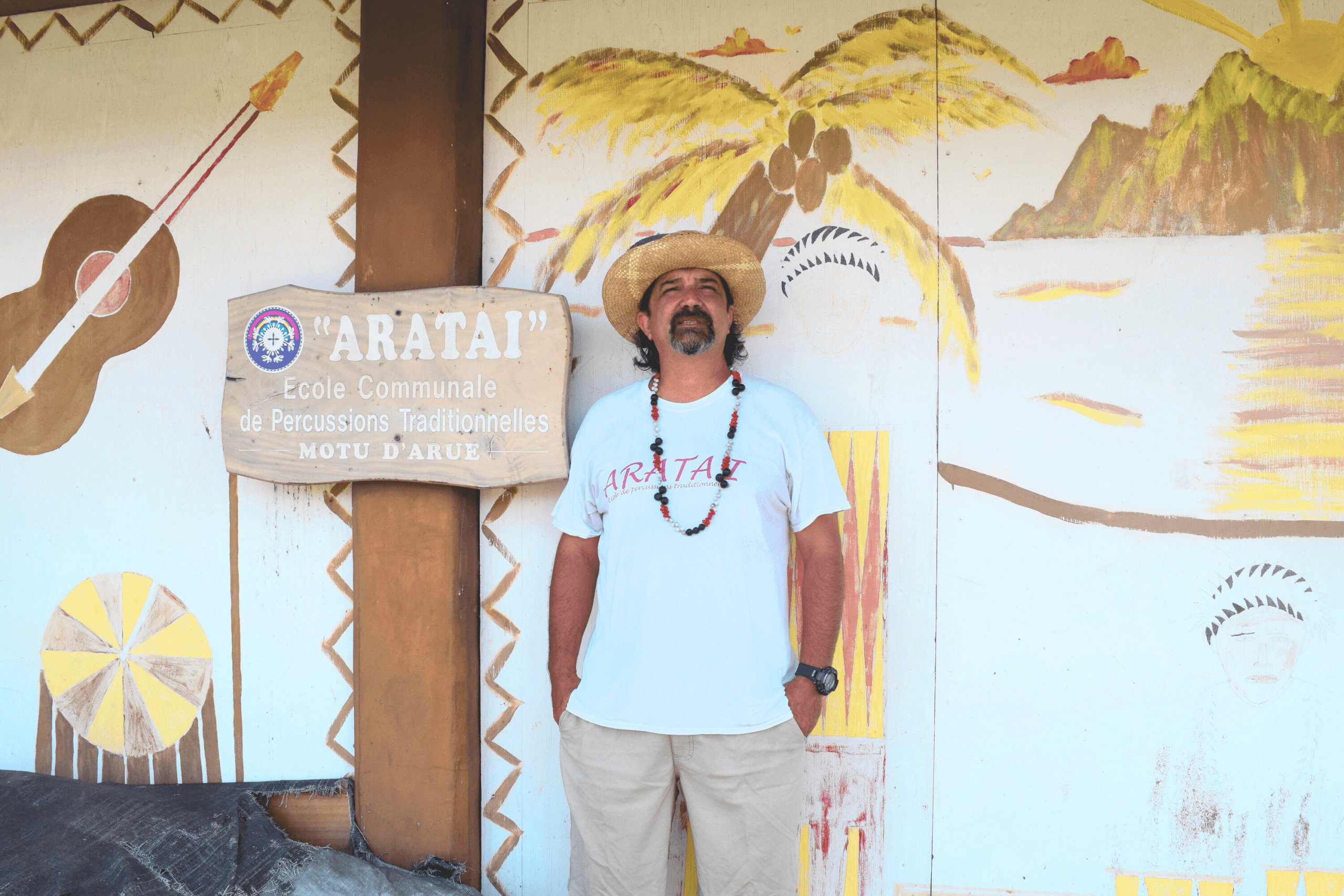 Poehei Temaiana École ARATAI Musicien Hommes de Polynesie