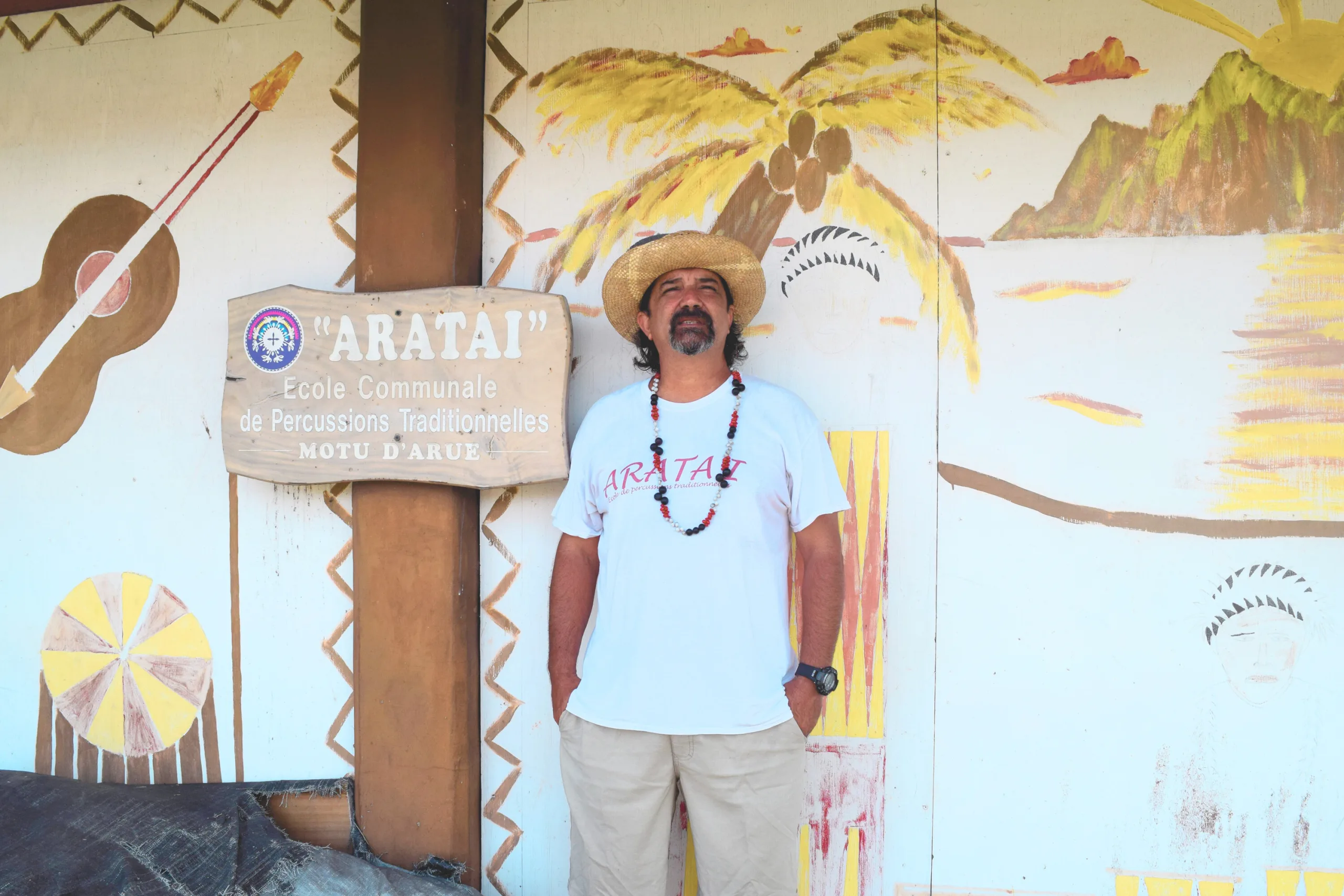 Poehei Temaiana École ARATAI Musicien Hommes de Polynesie