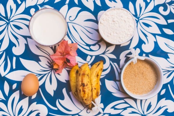 Recette : crepes banane Hommes de Polynesie Credit : Cartouche Louise-Michele