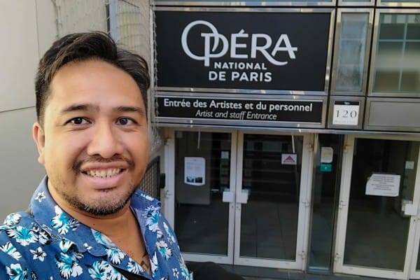 Matahi Taruoura, ténor tahitien