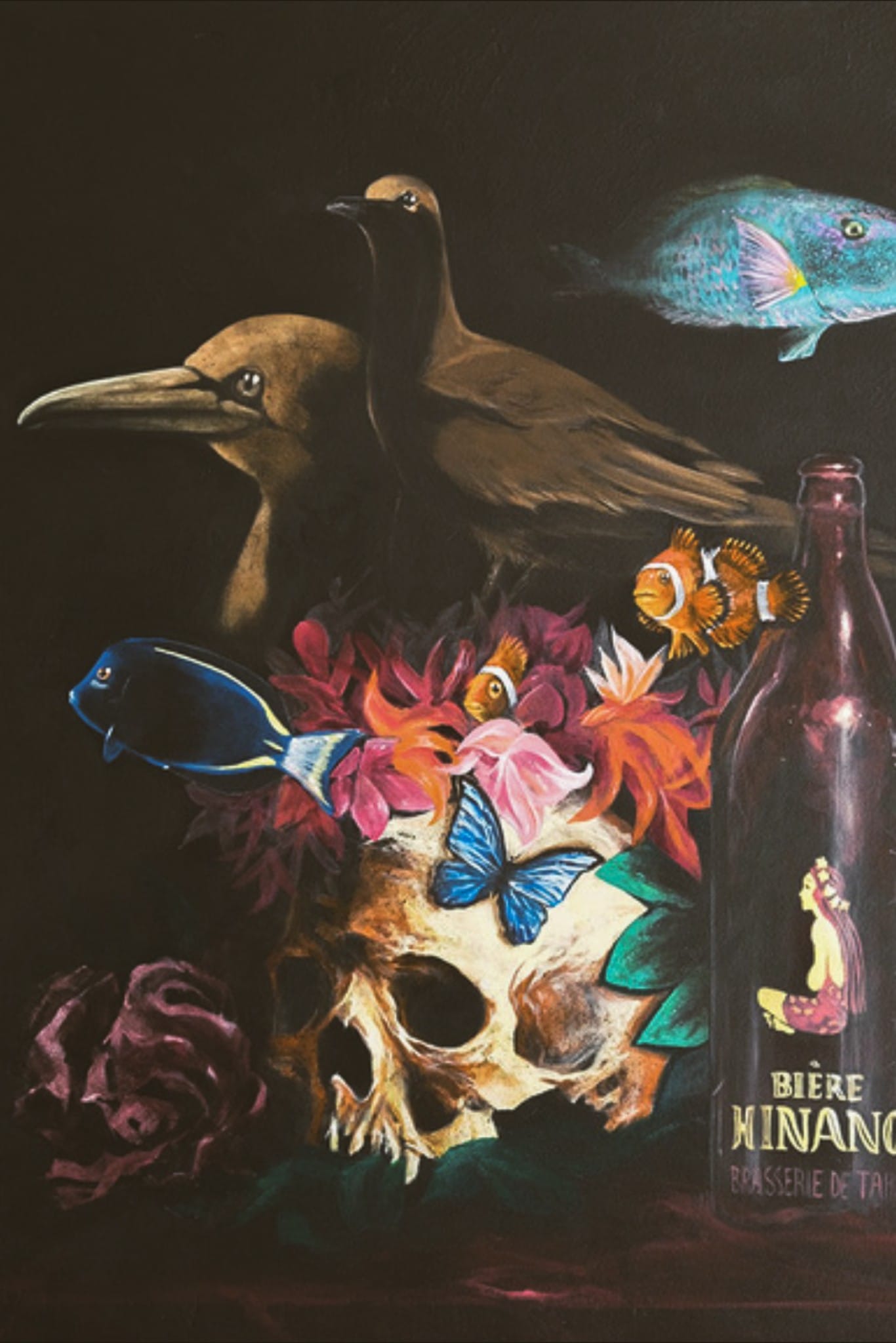 Sebastien Canetto, artiste peintre en Polynésie