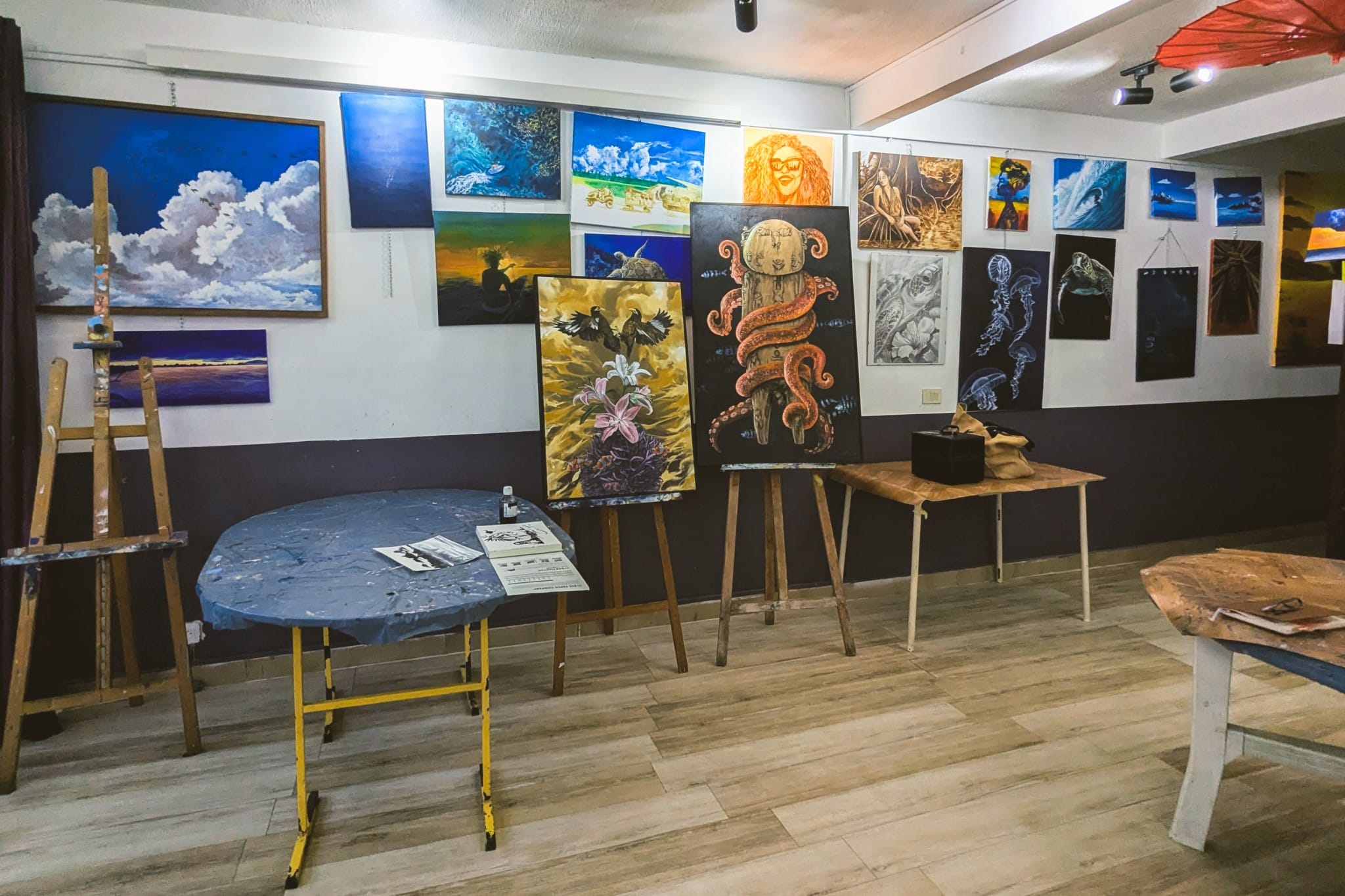 Sebastien Canetto, artiste peintre en Polynésie