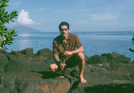 Samuel Poepoeani Artiste Hommes de Polynesie Credit : Cartouche Louise-Michele