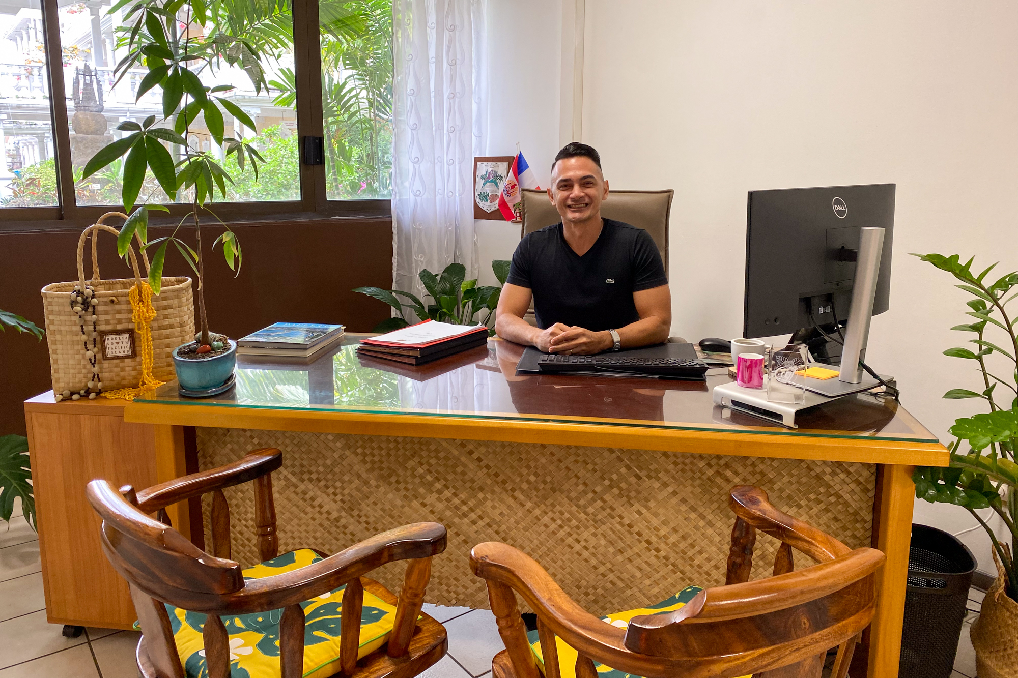 Tevaihau Lamberty, directeur RH à la mairie de Papeete