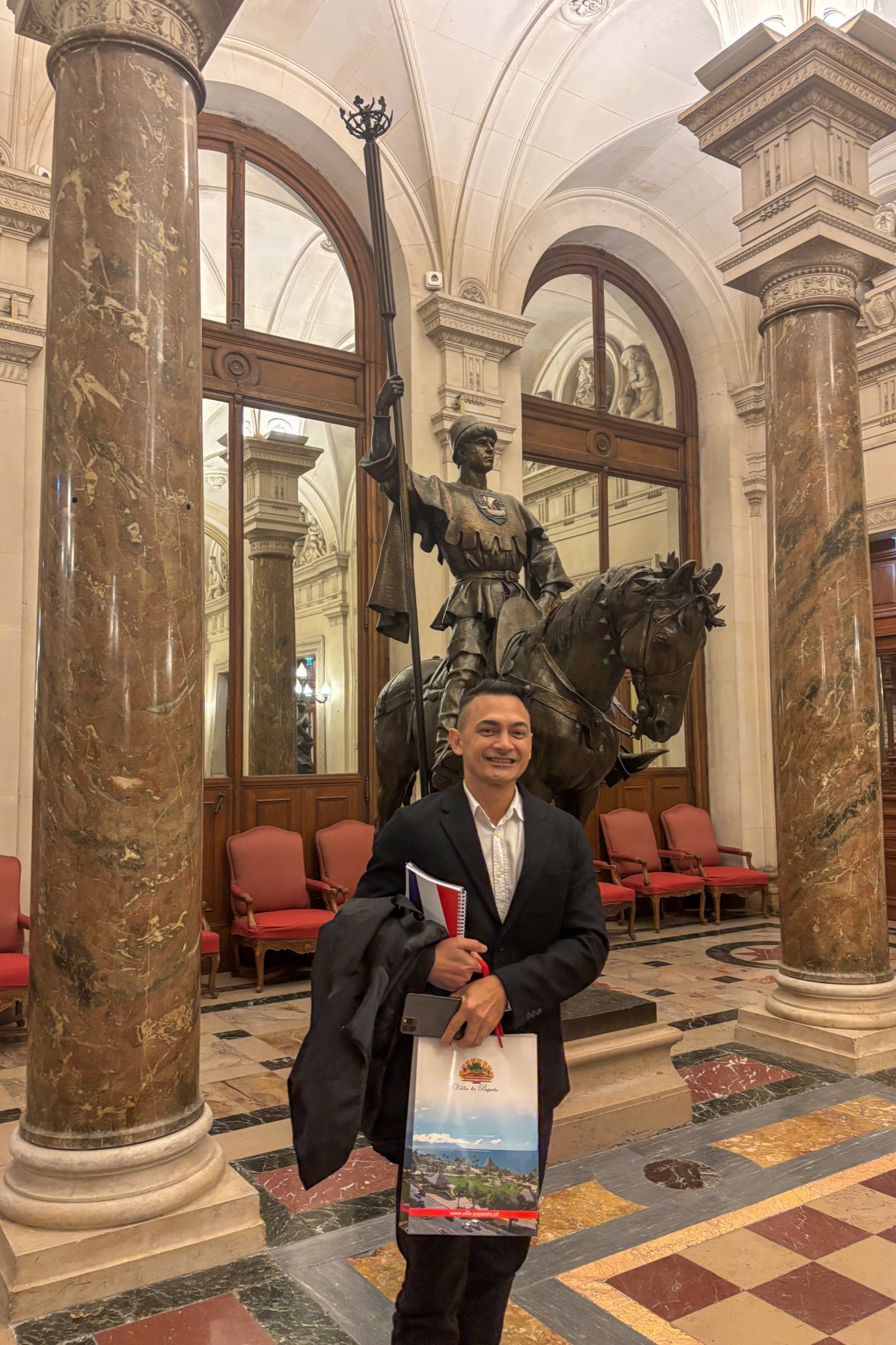 Tevaihau Lamberty, RH commune de Papeete