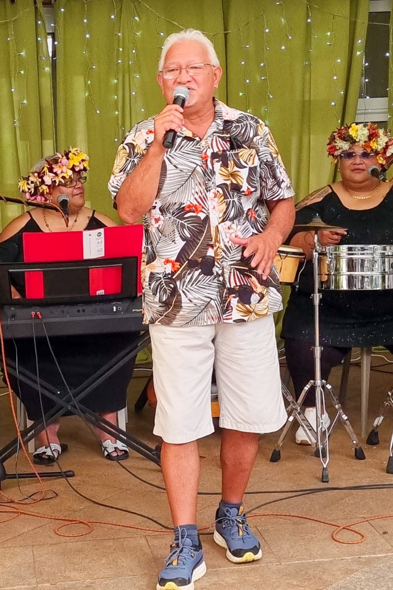 Antoine Arakino, musicien polynésien