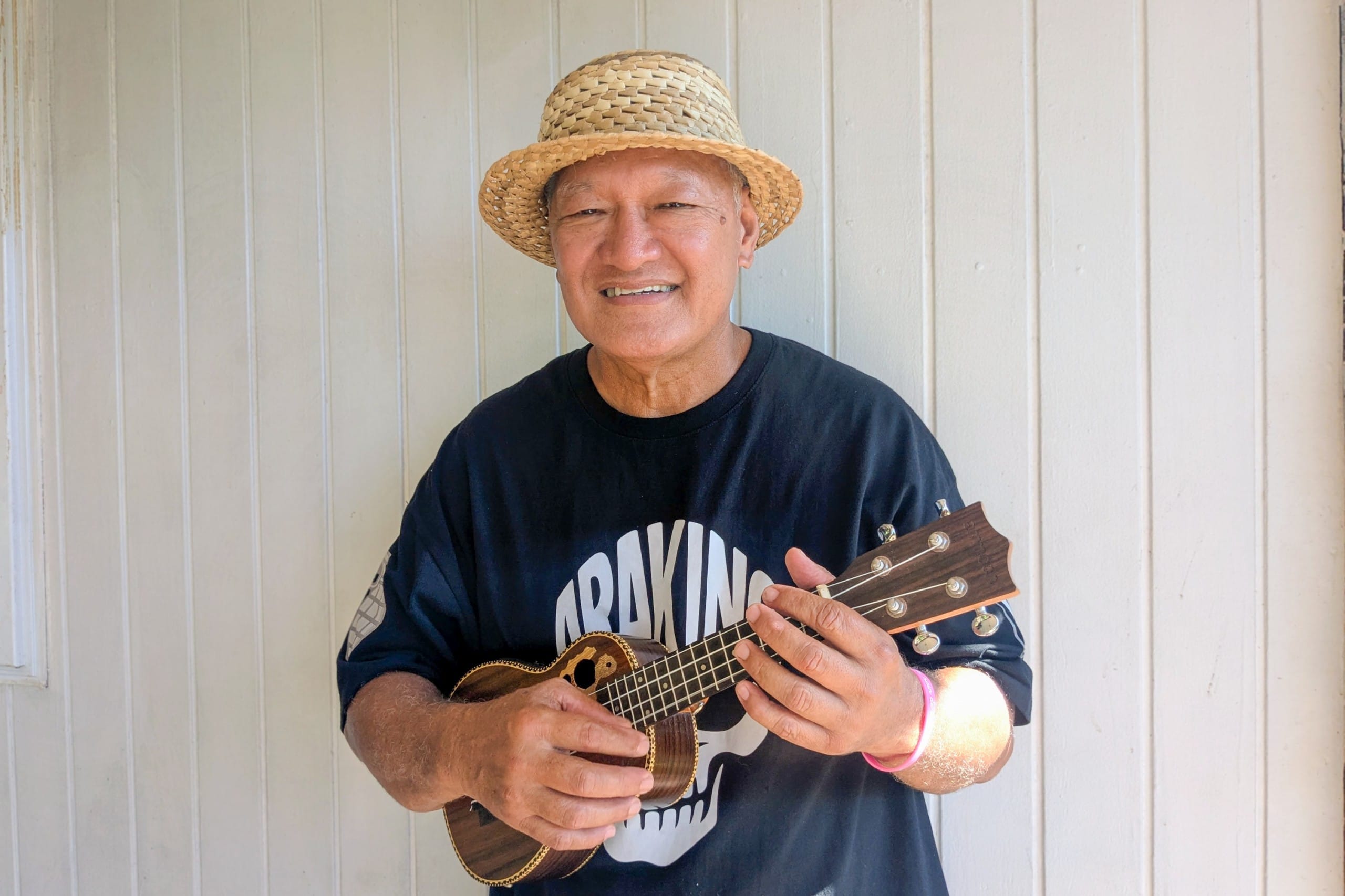 Antoine Arakino, musicien polynésien
