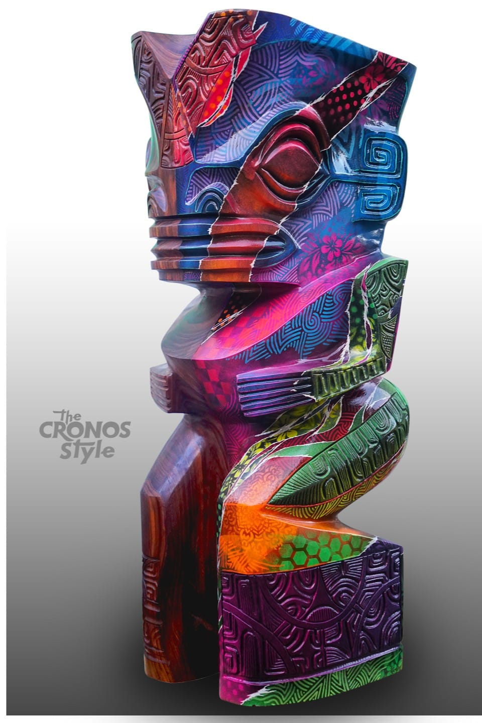 Tiki par l'artiste polynésien Cronos