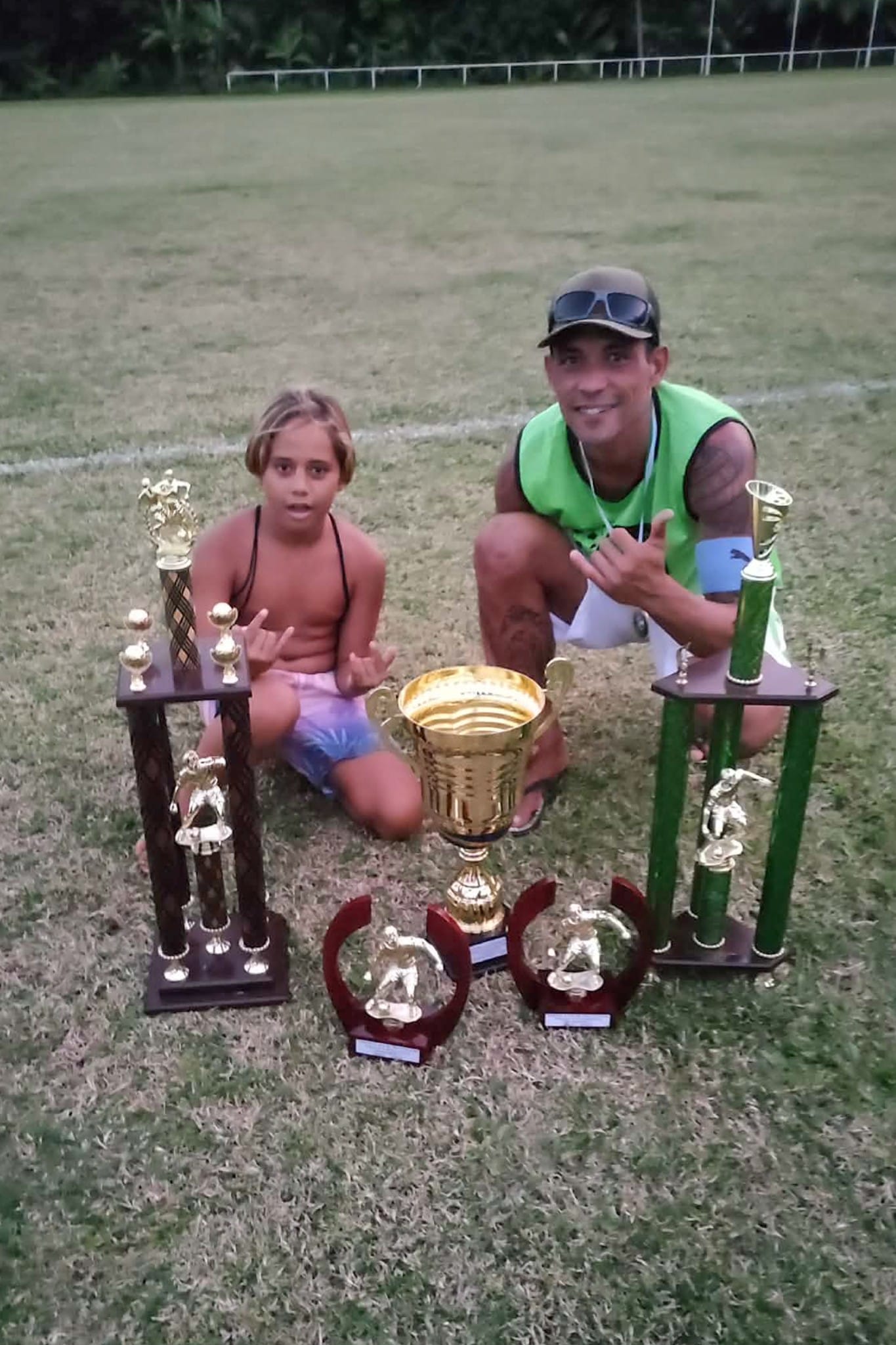 Manarii Porlier Football Hommes de Polynesie Credit : Toatane Rurua