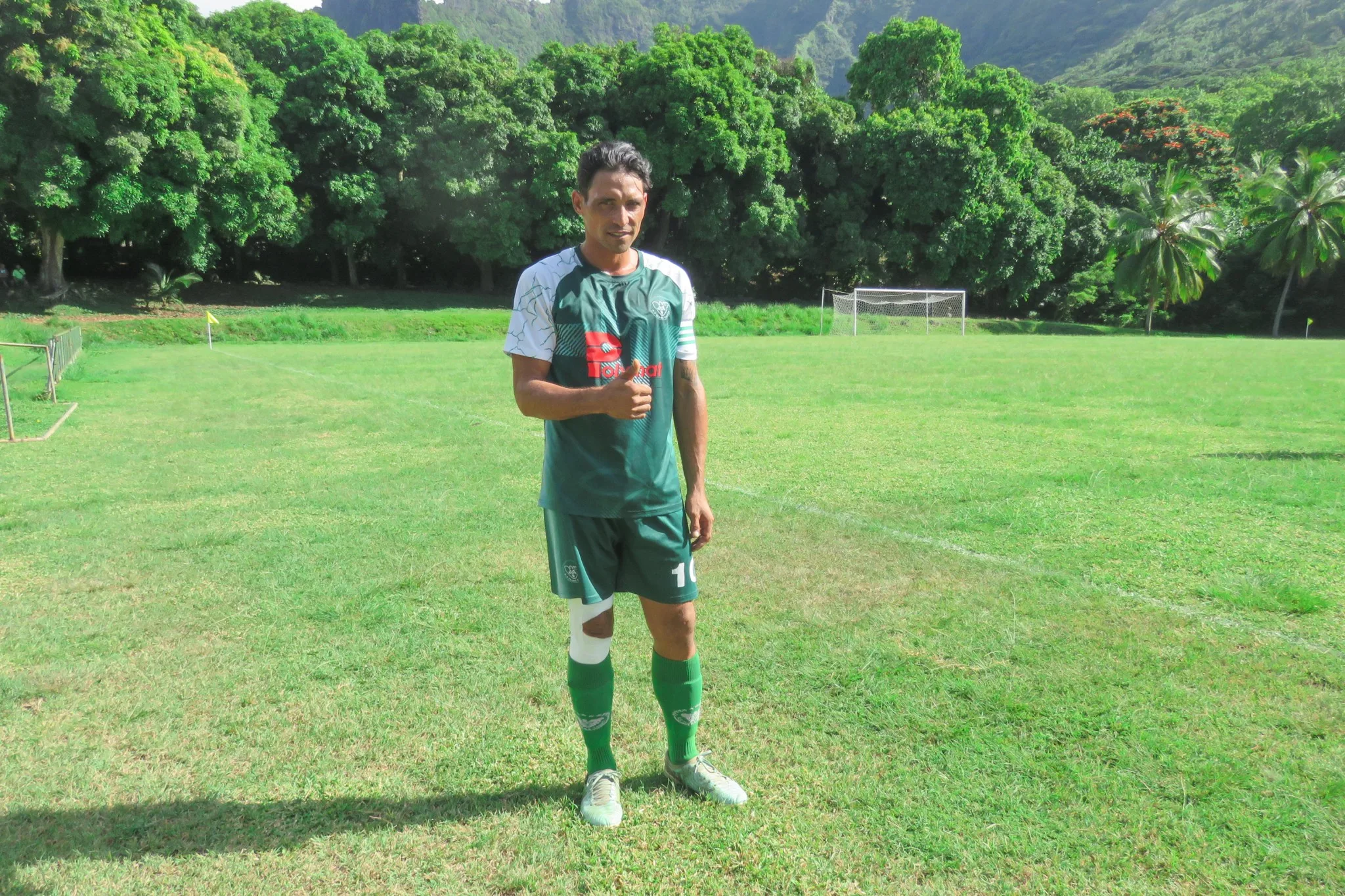 Manarii Porlier Football Hommes de Polynesie Credit : Toatane Rurua