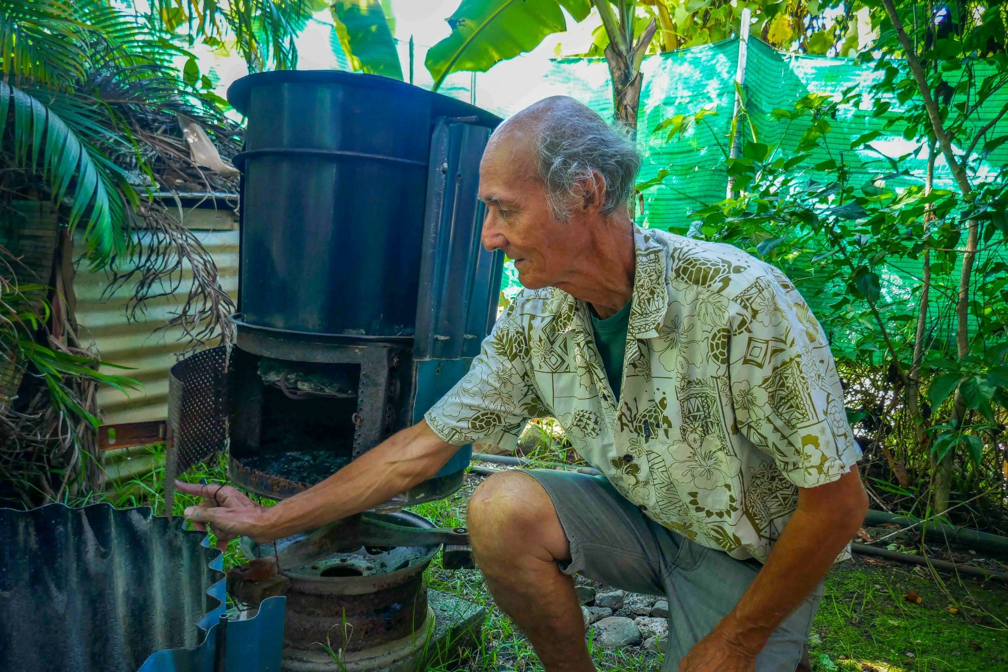 Patrick Viale Dufour à Raiatea